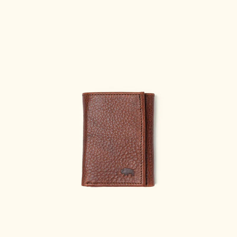 Ryder Reserve Bison Leather Trifold Wallet